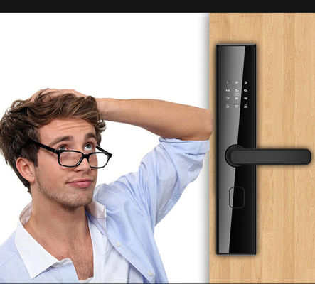 An ninh ngoài trời tay cầm cửa kỹ thuật số với Tuya Ttlock và nhận dạng vân tay