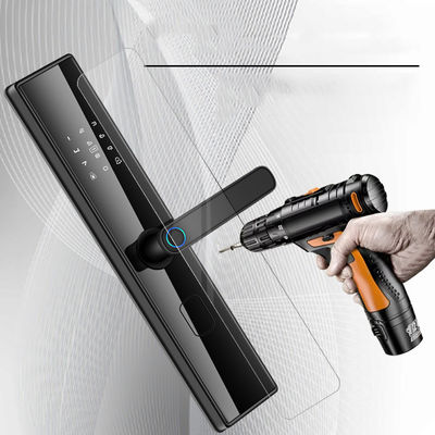 An ninh ngoài trời tay cầm cửa kỹ thuật số với Tuya Ttlock và nhận dạng vân tay