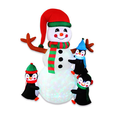 Tiệc và trang trí Giáng sinh Đèn đèn LED Bố Noel bơm với Logo tùy chỉnh