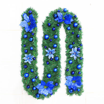 Trang trí biểu ngữ Rattan Giáng sinh với đèn LED và Logo tùy chỉnh