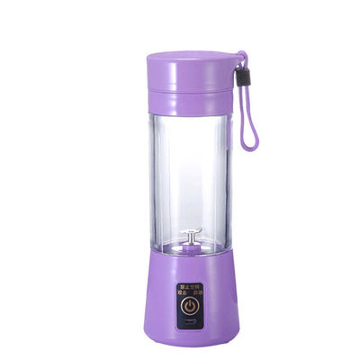 Máy trộn nước ép điện nhỏ xíu compact 380ml để trộn trái cây trong nhà bếp