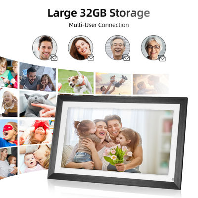 Digital Luxury Family Photo Frame 10in IPS Display 1920X1080 Hình ảnh kỹ thuật số HD Video
