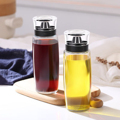 Máy xịt dầu thủy tinh Máy phân phối giấm chai 280ml 9,5oz với máy bơm đo cân