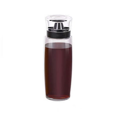 Máy xịt dầu thủy tinh Máy phân phối giấm chai 280ml 9,5oz với máy bơm đo cân