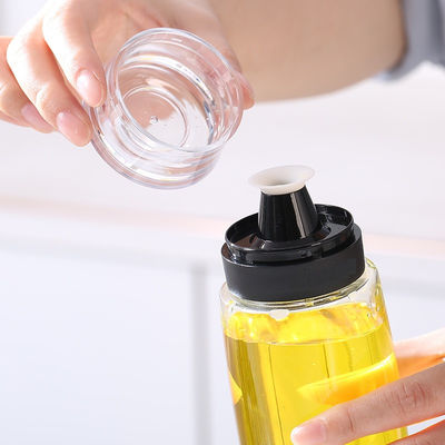 Máy xịt dầu thủy tinh Máy phân phối giấm chai 280ml 9,5oz với máy bơm đo cân