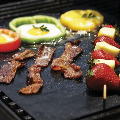 Non Stick BBQ Grill Mat Baking Mat Fireproof Charcoal Fiberglass Egg Tools để nấu ăn