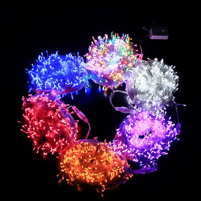 Dream Color Giáng sinh đèn dây 10leds / m 5m 10m PVC chống nước dẫn địa chỉ