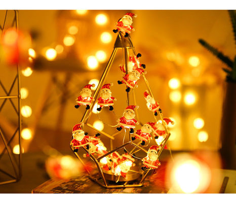 Fairy Star Lights đèn LED dây đen đèn Giáng sinh trang trí với logo tùy chỉnh