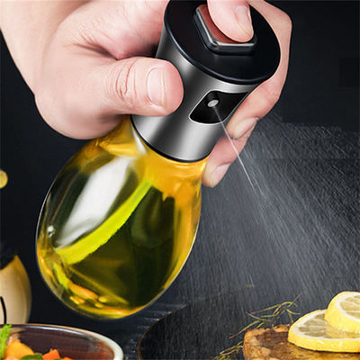 Thẻ dễ dàng và bền chai dầu phun 165ml chai dầu kính phun để nấu salad BBQ