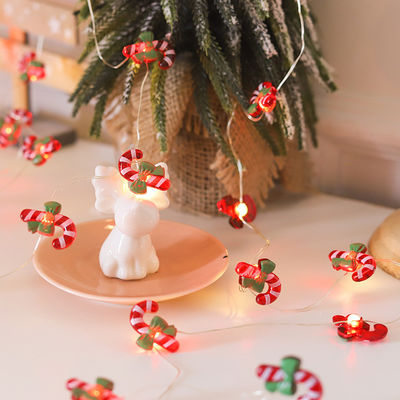 Đèn LED đỏ Giáng sinh dây tuyết Santa Claus Star Giáng sinh trang trí sản phẩm