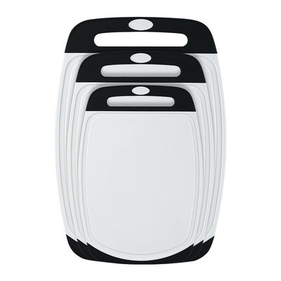 Custom Logo Kitchen Non-Slip 3 PCS Plastic Chopping Blocks Set cho máy cắt rau