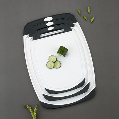 Custom Logo Kitchen Non-Slip 3 PCS Plastic Chopping Blocks Set cho máy cắt rau