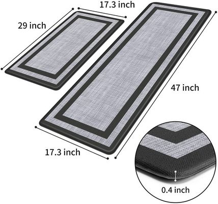 Kiểu thảm bếp đệm chống nước PVC mềm không trượt cho nhà bồn rửa văn phòng