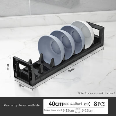 48 * 16 * 9,5 cm Nắp đĩa cho tủ bếp ngăn kéo đồ ăn trưa Nắp kéo ra