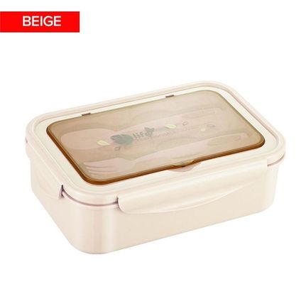 Thùng ăn trưa cho trẻ em / người lớn PP5 1400 ML Tự động đông lạnh trong lò vi sóng an toàn Không có BPA với đinh