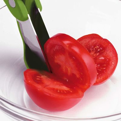 Kẹp salad với tay cầm PP TPR Máy cắt rau xanh để cắt salad