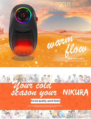 Trang chủ Mùa đông ấm hơn Máy sưởi điện Thermostat điều chỉnh Cắm vào cho mùa đông ấm áp