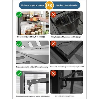Chế độ tổ chức bồn rửa nhà bếp màu đen có chức năng có thể gấp