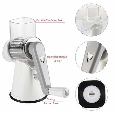 Máy cắt tay đa chức năng bằng thép không gỉ màu xanh trời cho các công cụ rau quả