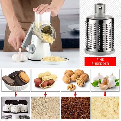 Máy cắt tay đa chức năng bằng thép không gỉ màu xanh trời cho các công cụ rau quả