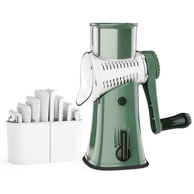 Multifunctional 5 trong 1 rau chopper slicer với Rotary Drum loại Grater Shredder