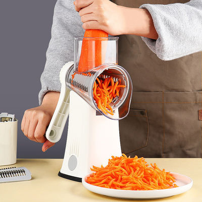 Multifunctional 5 trong 1 rau chopper slicer với Rotary Drum loại Grater Shredder