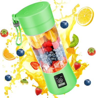 Silicone PC Electric Mini Ice Bottle Blender Home USB 2/4/6 Blades Juicer Cup Máy