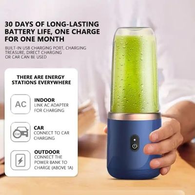 Máy sạc USB đa chức năng Mini Juicer để pha trộn và ép trái cây hiệu quả