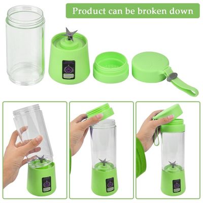 2/4/6 Blades Mini USB Mixer và máy trộn gia đình có thể sạc lại cho nước ép xanh di động