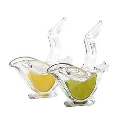 Công cụ rau quả Acrylic hình chim Máy ép chanh thủ công cho GPPS loại nhựa