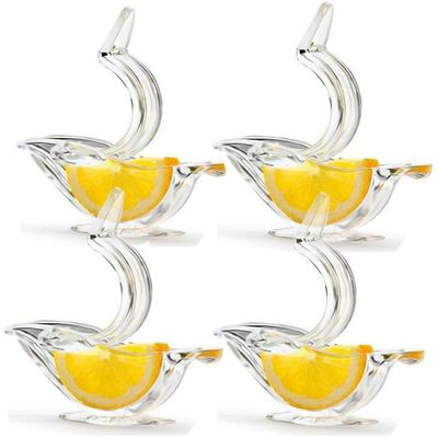 Công cụ rau quả Acrylic hình chim Máy ép chanh thủ công cho GPPS loại nhựa