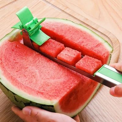 Hiệu quả cắt dưa hấu với Windmill thiết kế Salad Fruit Cutter Slicer 33 * 7 * 3,5 cm