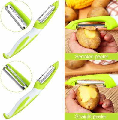 Dao tẩy da bằng thép không gỉ đa chức năng cho nhà bếp 19 * 2.5 * 2cm OEM / ODM được chấp nhận