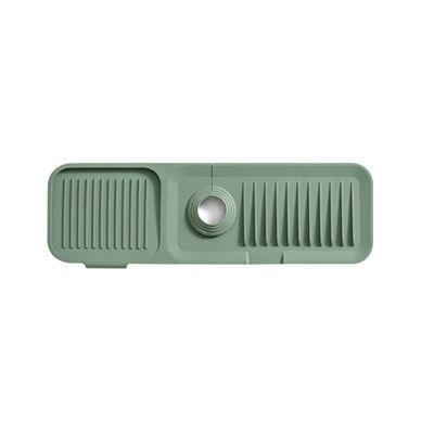 Silicone sink Splash Guard Catcher Handle Drip Draining Pad Chất hấp thụ thảm cho OEM / ODM