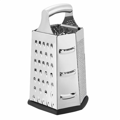 Các phụ kiện nhà bếp bán chạy nhất 6 bên Máy xay pho mát thủ công làm bằng thép không gỉ 410