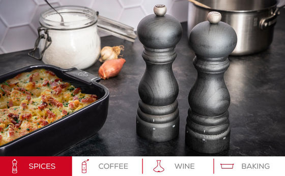 Ceramic Core thô Salt Pepper Grinder chai cho nấu ăn Gourmet