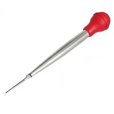 304 Stainless Steel Silicone Drip Oil Seasoning Tube cho BBQ Turkey Needle trong Balck