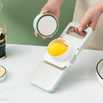 Mint Green Stainless Steel Vegetable Slicer Hoàn hảo để chuẩn bị bữa ăn nhanh chóng và dễ dàng