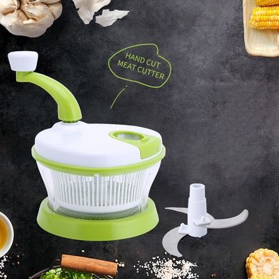 Thực phẩm Máy cắt rau bằng tay Máy cắt thịt Máy trộn salad Máy quay với nắp