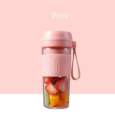 280ml Máy ép nước trái cây portable USB cho nhà 4 Blades Máy ép rau quả