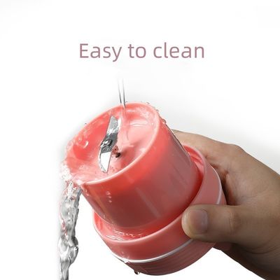 280ml Máy ép nước trái cây portable USB cho nhà 4 Blades Máy ép rau quả