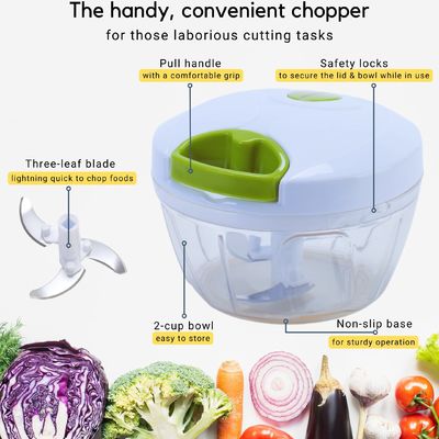 Máy cắt rau quả tỏi Press bếp Masher thép không gỉ máy cắt thủ công thịt nghiền
