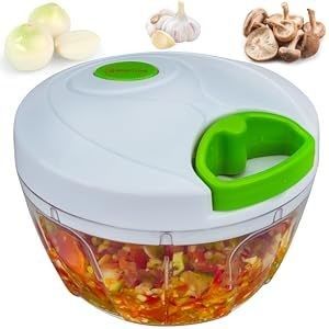 Mini Manual rau quả tỏi gừng hành tây thịt Shredder tay kéo Chopper trái cây
