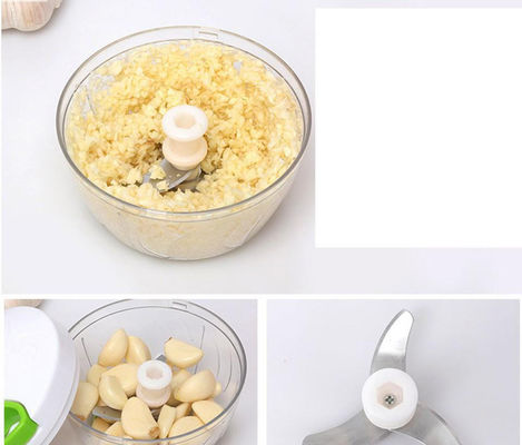 Mini Manual rau quả tỏi gừng hành tây thịt Shredder tay kéo Chopper trái cây