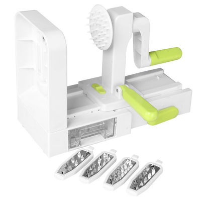 nâng cấp nấu ăn với 5 Blade Veggie Spiral Slicer ABS PS TPR 420 Stainless Steel