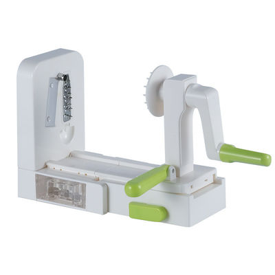 nâng cấp nấu ăn với 5 Blade Veggie Spiral Slicer ABS PS TPR 420 Stainless Steel