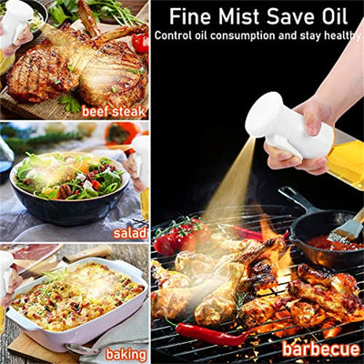 Logo tùy chỉnh 230 ML Máy xịt giấm thủy tinh Máy xịt dầu ô liu chai Mister cho dụng cụ gia đình
