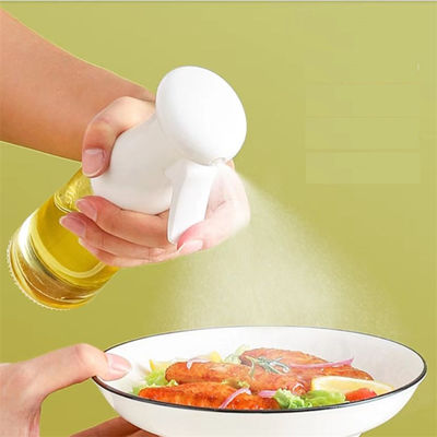 Logo tùy chỉnh 230 ML Máy xịt giấm thủy tinh Máy xịt dầu ô liu chai Mister cho dụng cụ gia đình