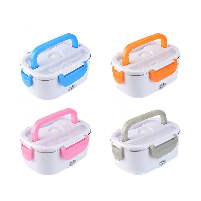 1.5L Capacity Stainless Steel Electric Food Warmer Lunch Box cho các bữa ăn trên đường đi của bạn