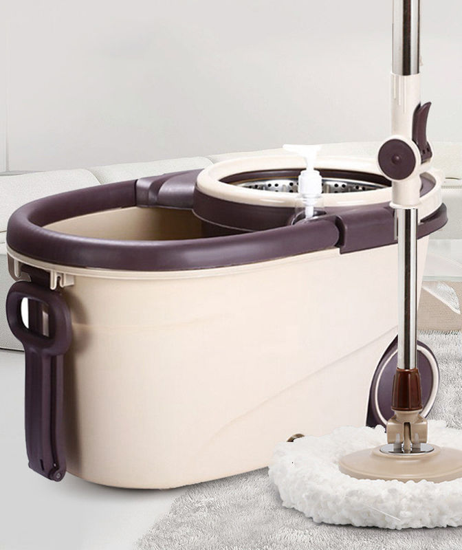 Stainless Steel Wringer 360 Spin Easy Clean Cyclone Gỗ lau và xô